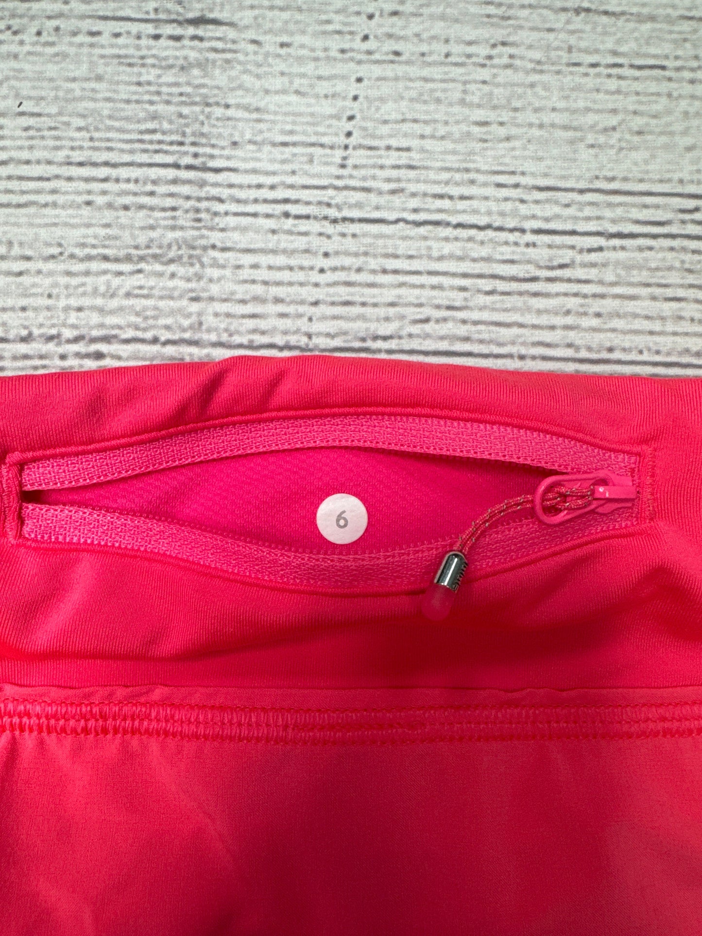 Athletic Shorts By Lululemon In Pink, Size: S