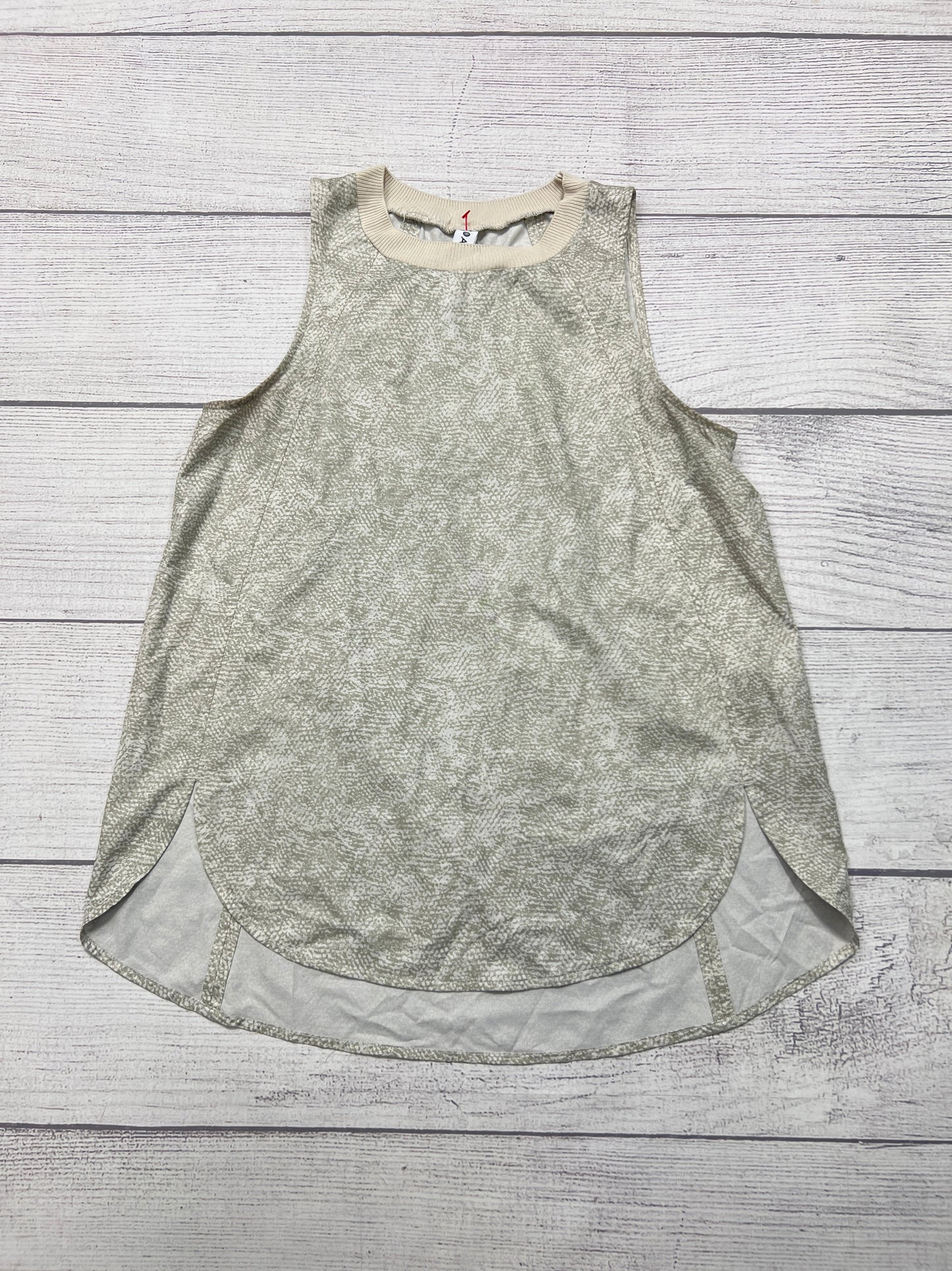 Athletic Tank Top By Athleta In Green, Size: Xs