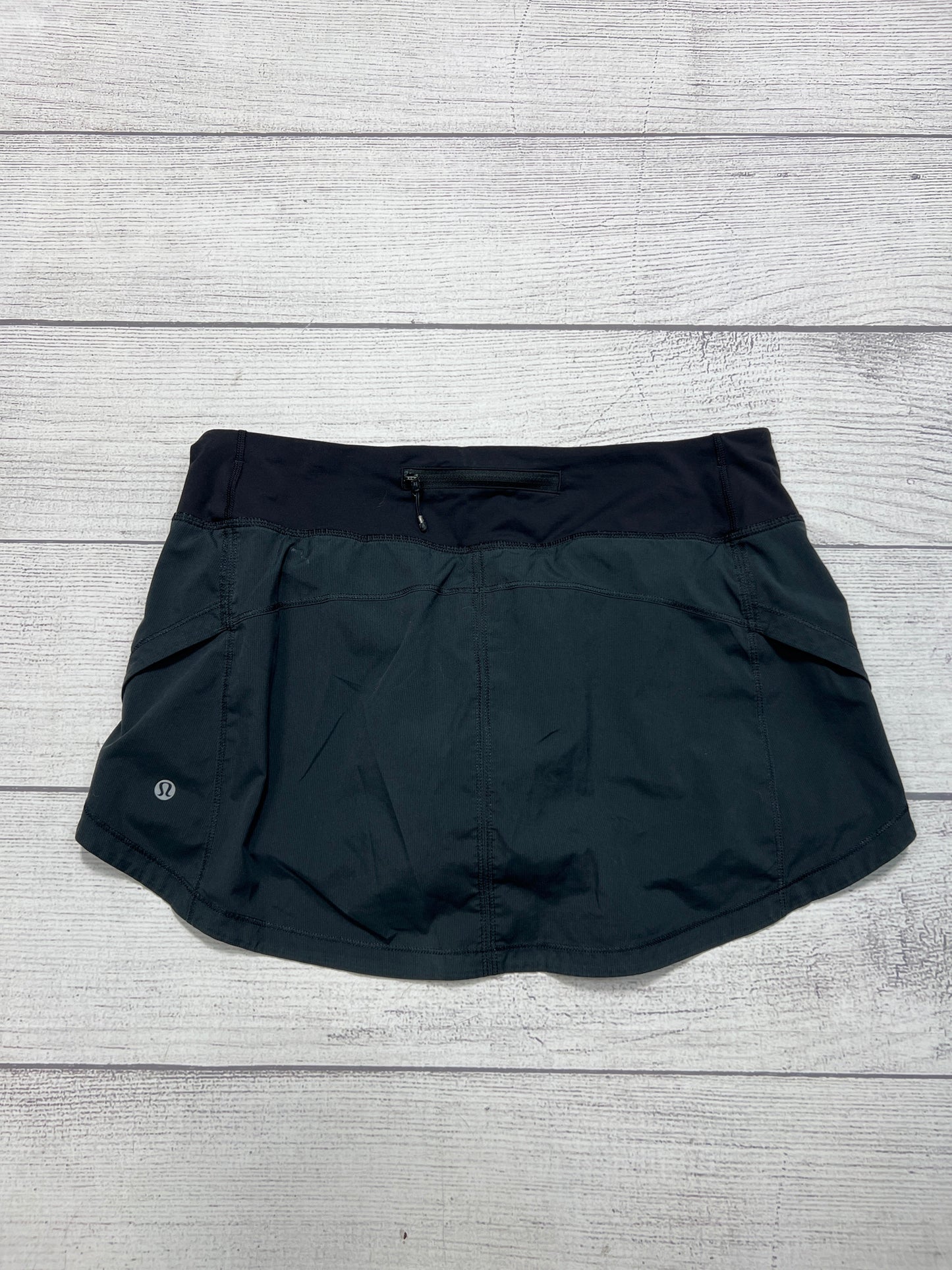 Athletic Skirt By Lululemon In Black, Size: M