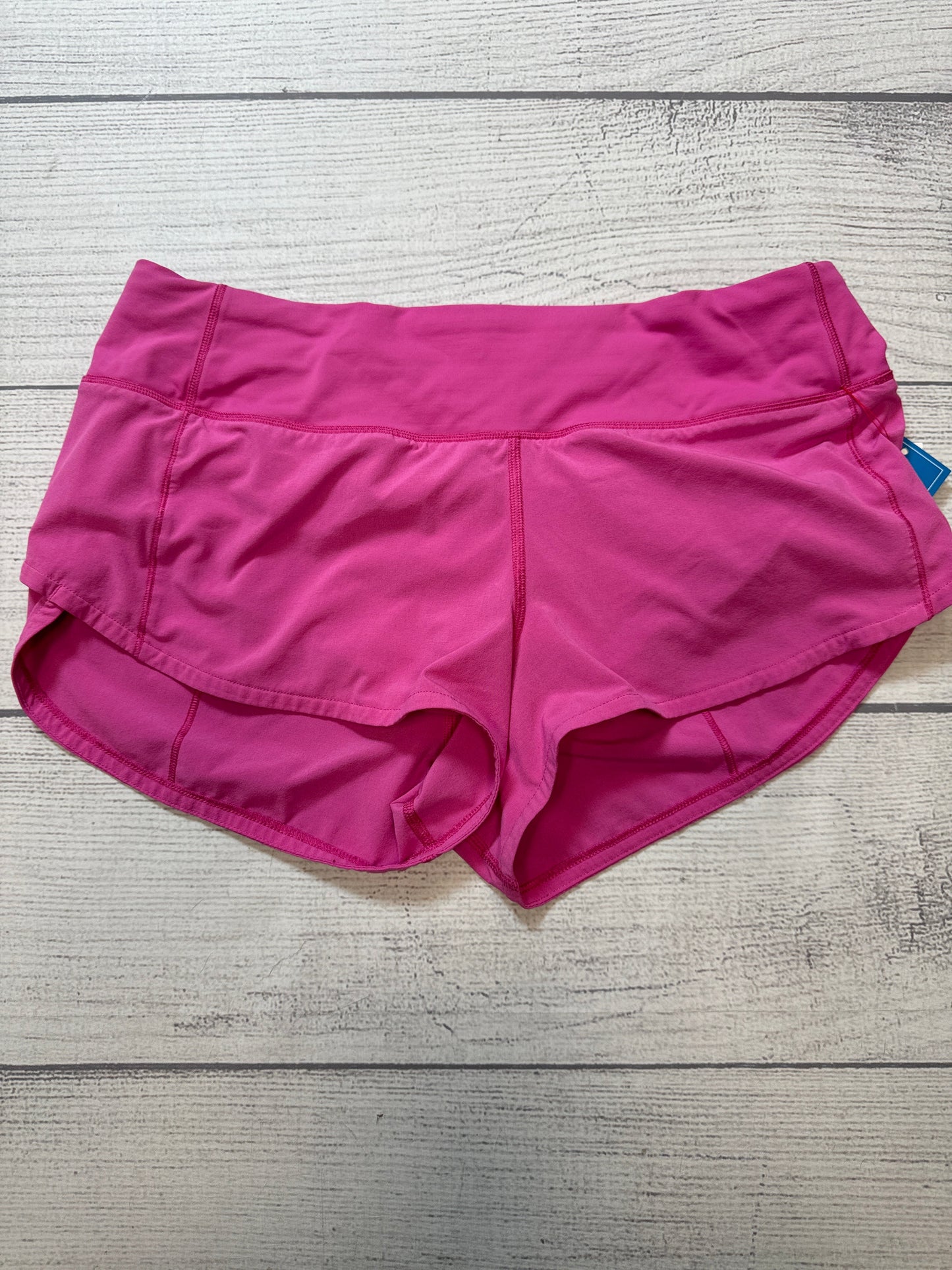 Athletic Shorts By Lululemon In Pink, Size: S