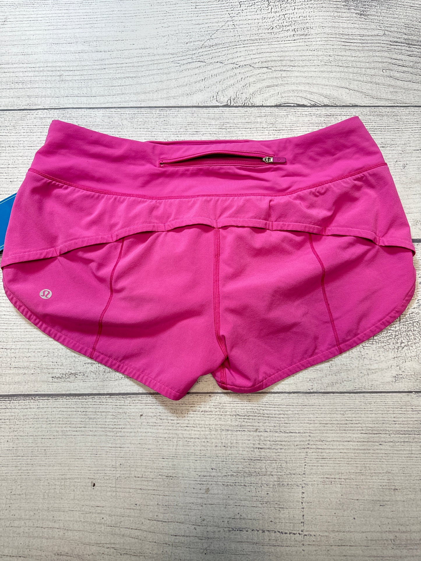 Athletic Shorts By Lululemon In Pink, Size: S