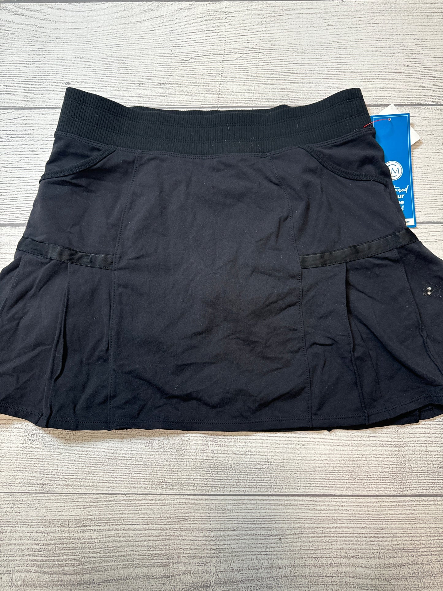 Athletic Skort By Athleta In Black, Size: M