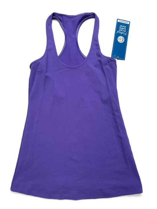 Athletic Tank Top By Lululemon In Purple, Size: S