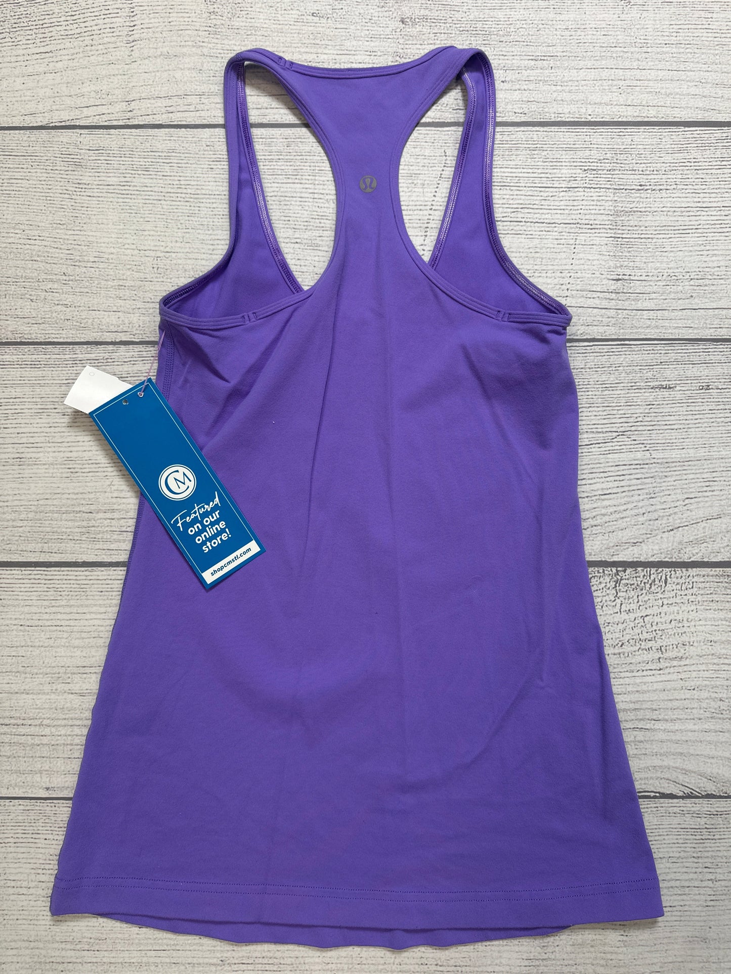 Athletic Tank Top By Lululemon In Purple, Size: S