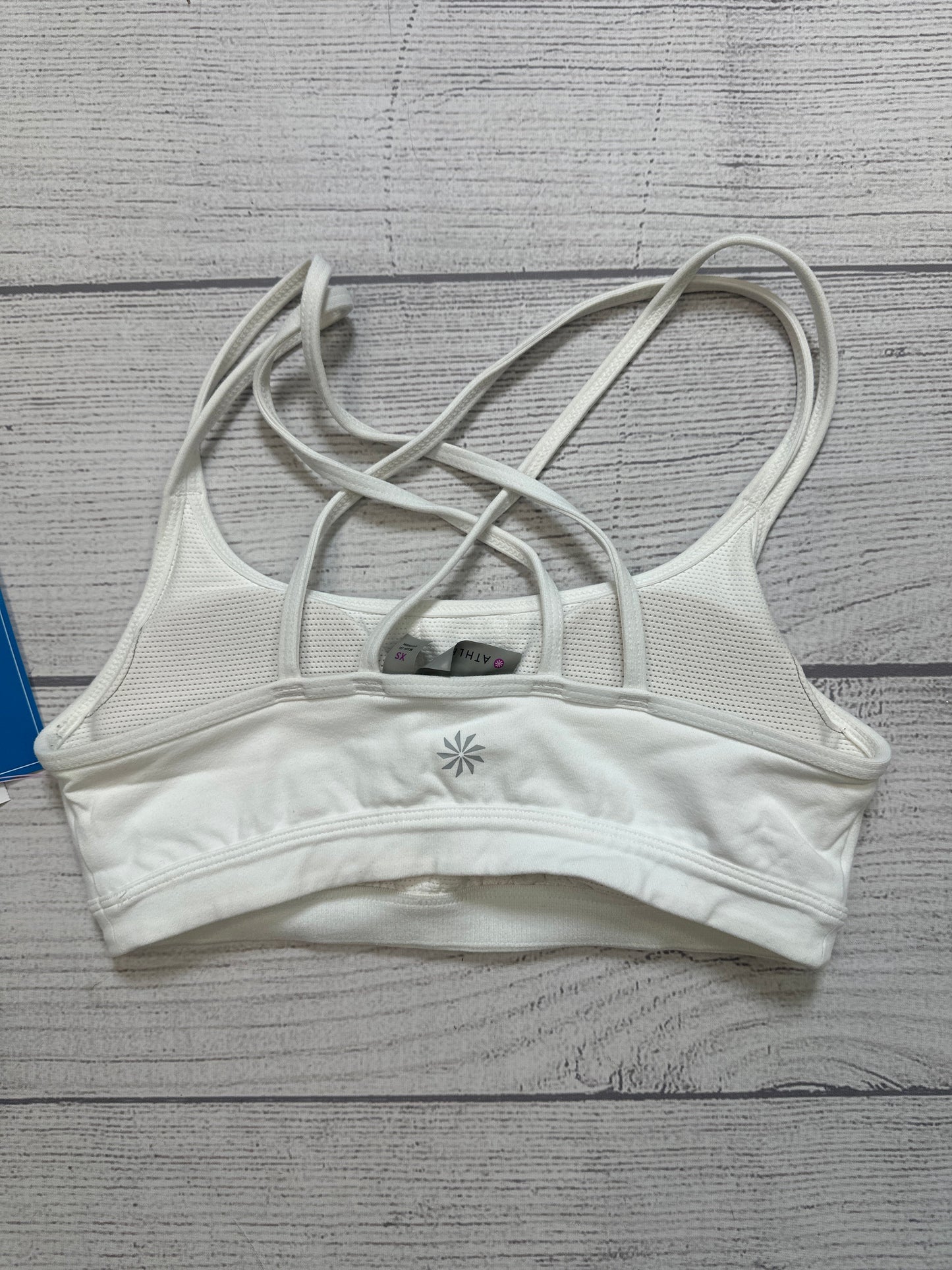 Athletic Bra By Athleta In White, Size: Xs