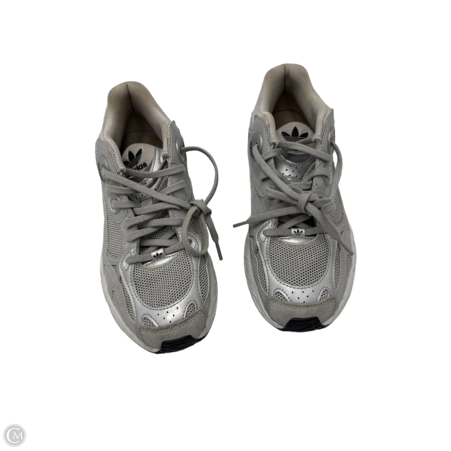 Shoes Athletic By Adidas In Grey, Size: 9