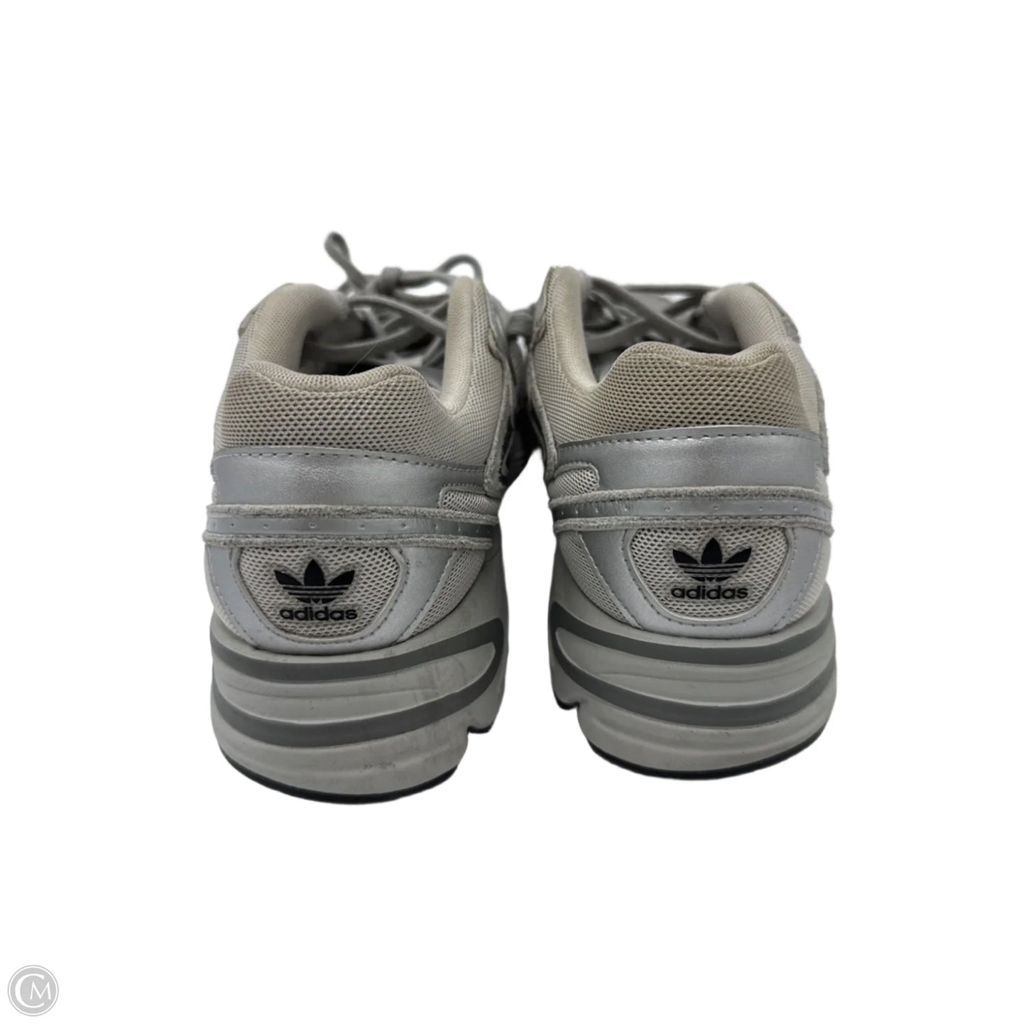 Shoes Athletic By Adidas In Grey, Size: 9
