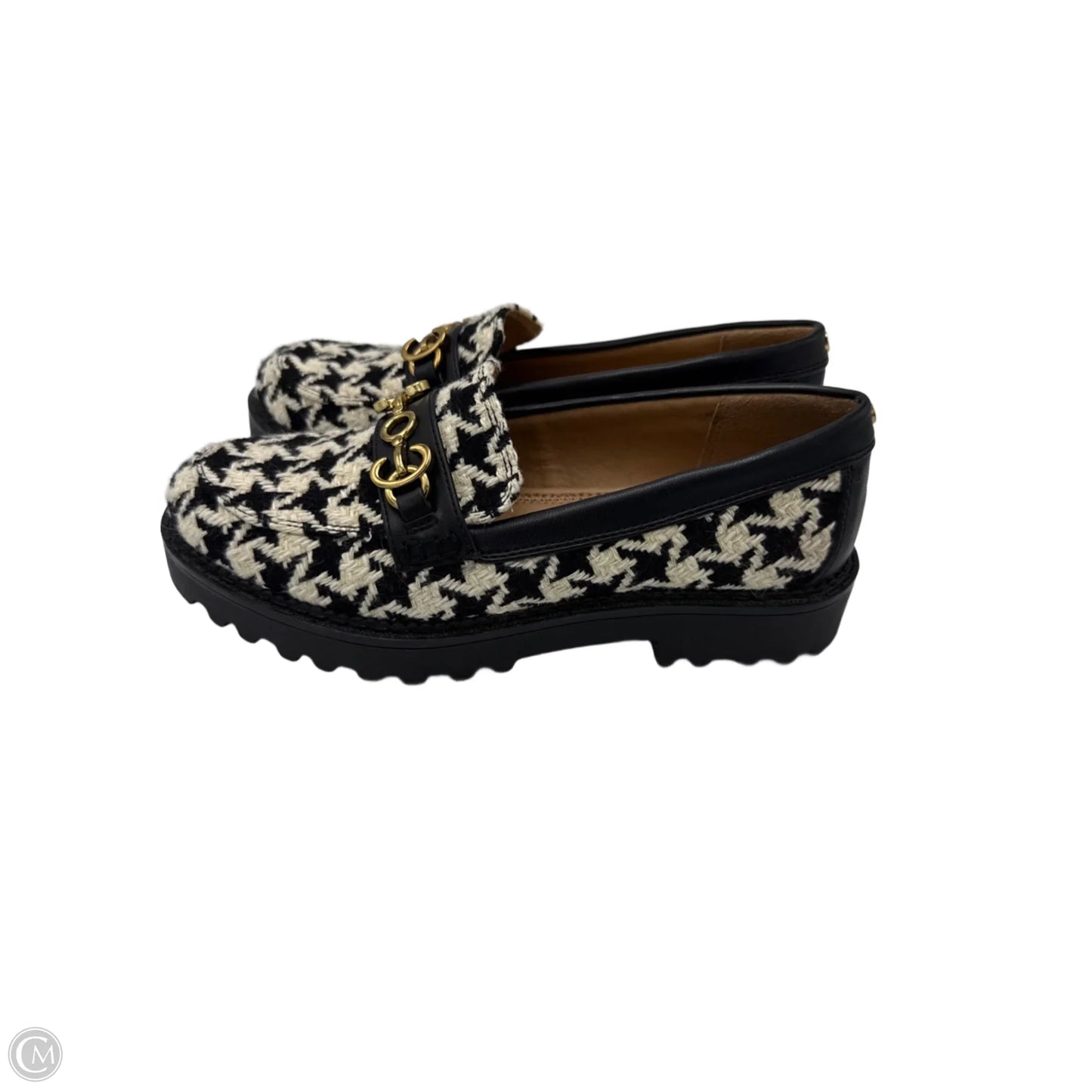 Shoes Flats By Sam Edelman In Black & White, Size: 6.5