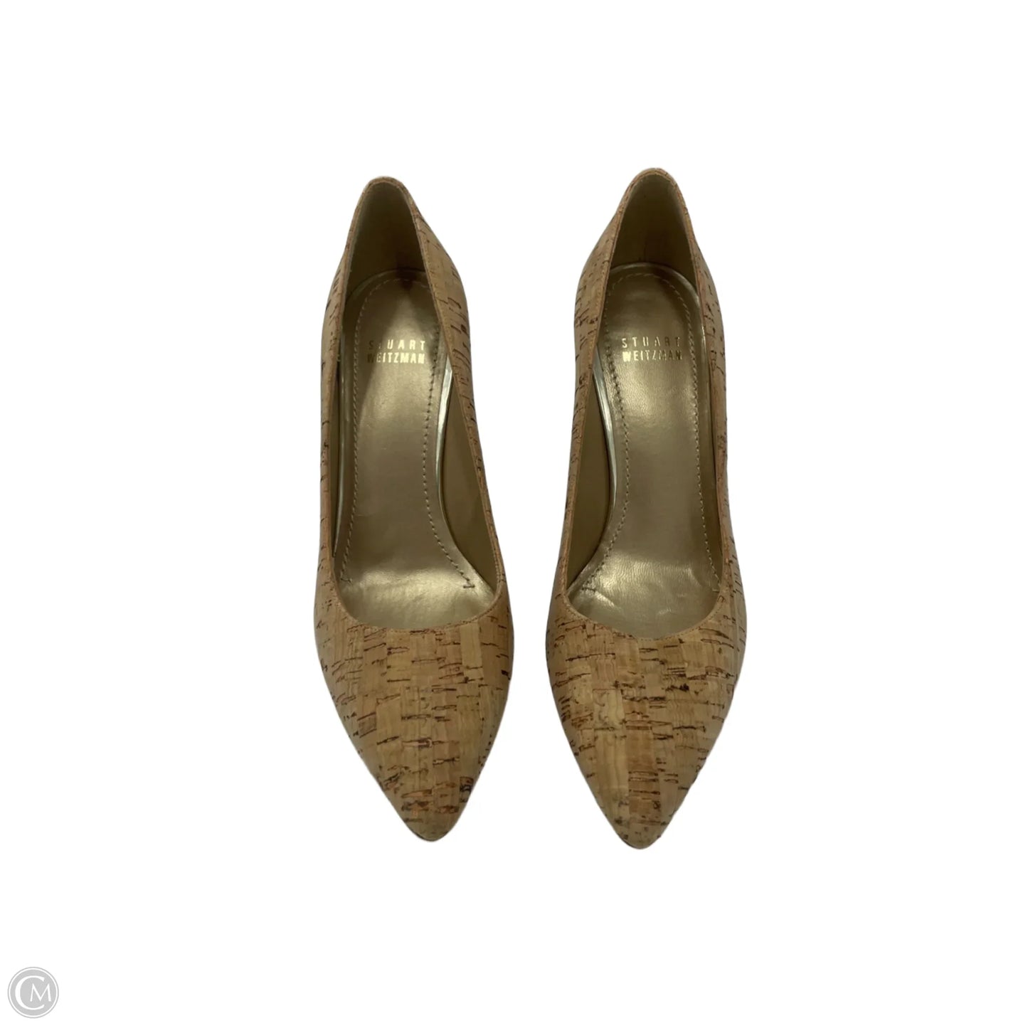 Shoes Designer By Stuart Weitzman In Tan, Size: 7.5