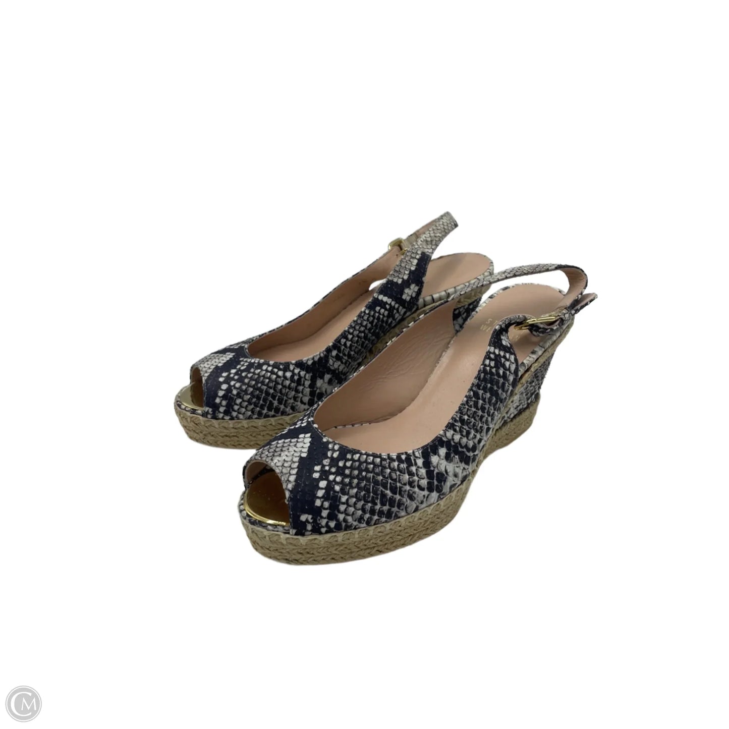 Shoes Designer By Stuart Weitzman In Snakeskin Print, Size: 7.5