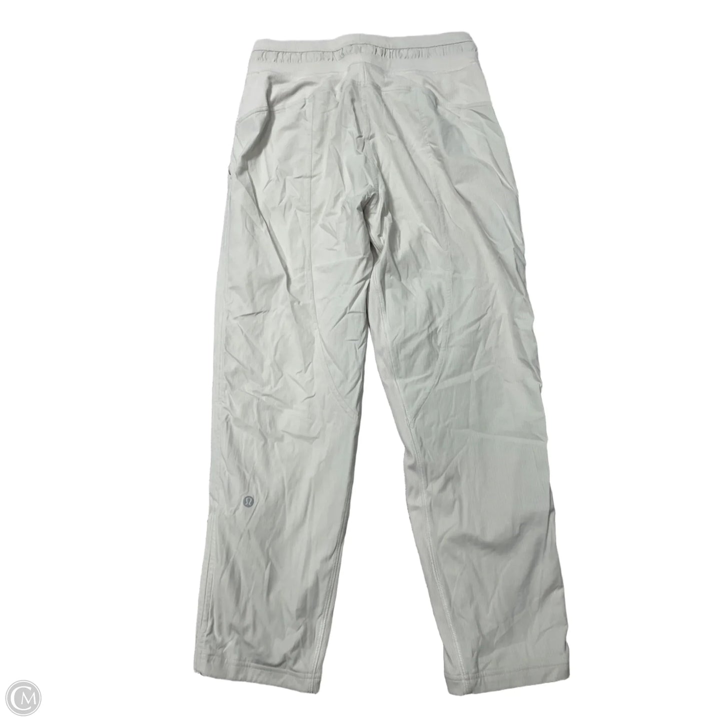 Athletic Pants By Lululemon In Cream, Size: S