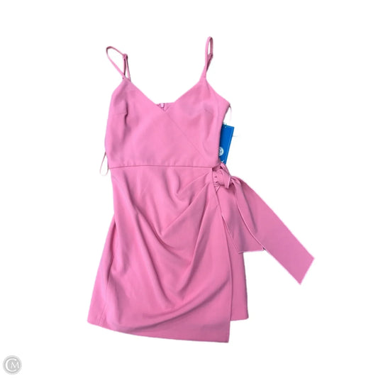 Dress Casual Short By French Connection In Pink, Size: Xs