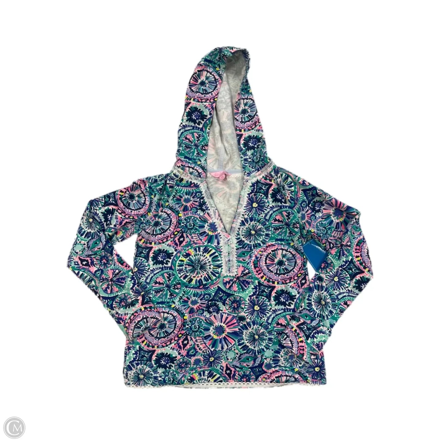 Sweatshirt Designer By Lilly Pulitzer In Blue, Size: Xxs