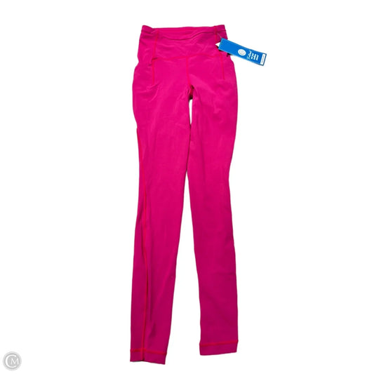 Athletic Leggings By Lululemon In Pink, Size: Xs