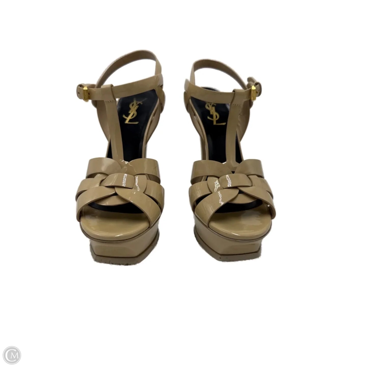 Yves Saint Laurent YSL Tribute Platform Sandals, Size: 7