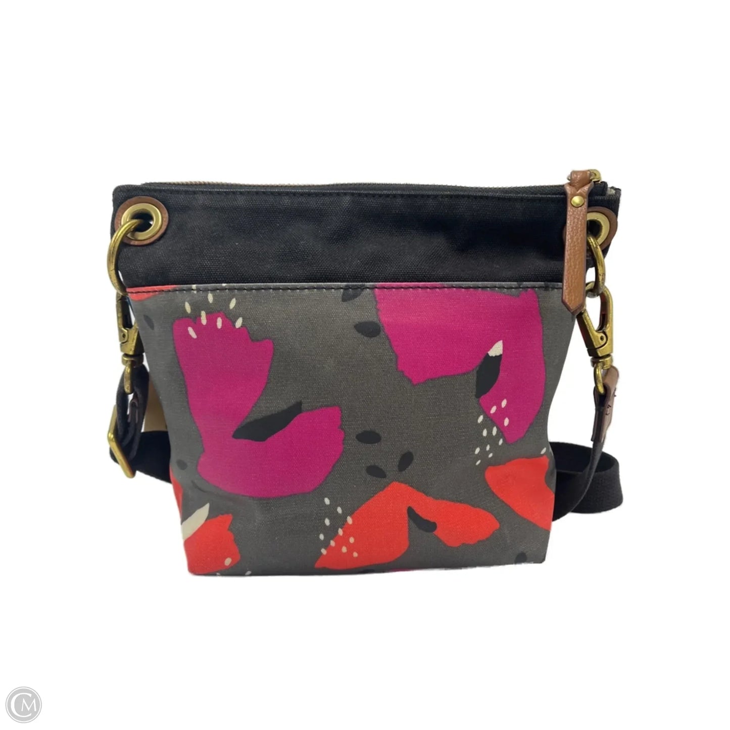 Crossbody Designer By Fossil, Size: Small