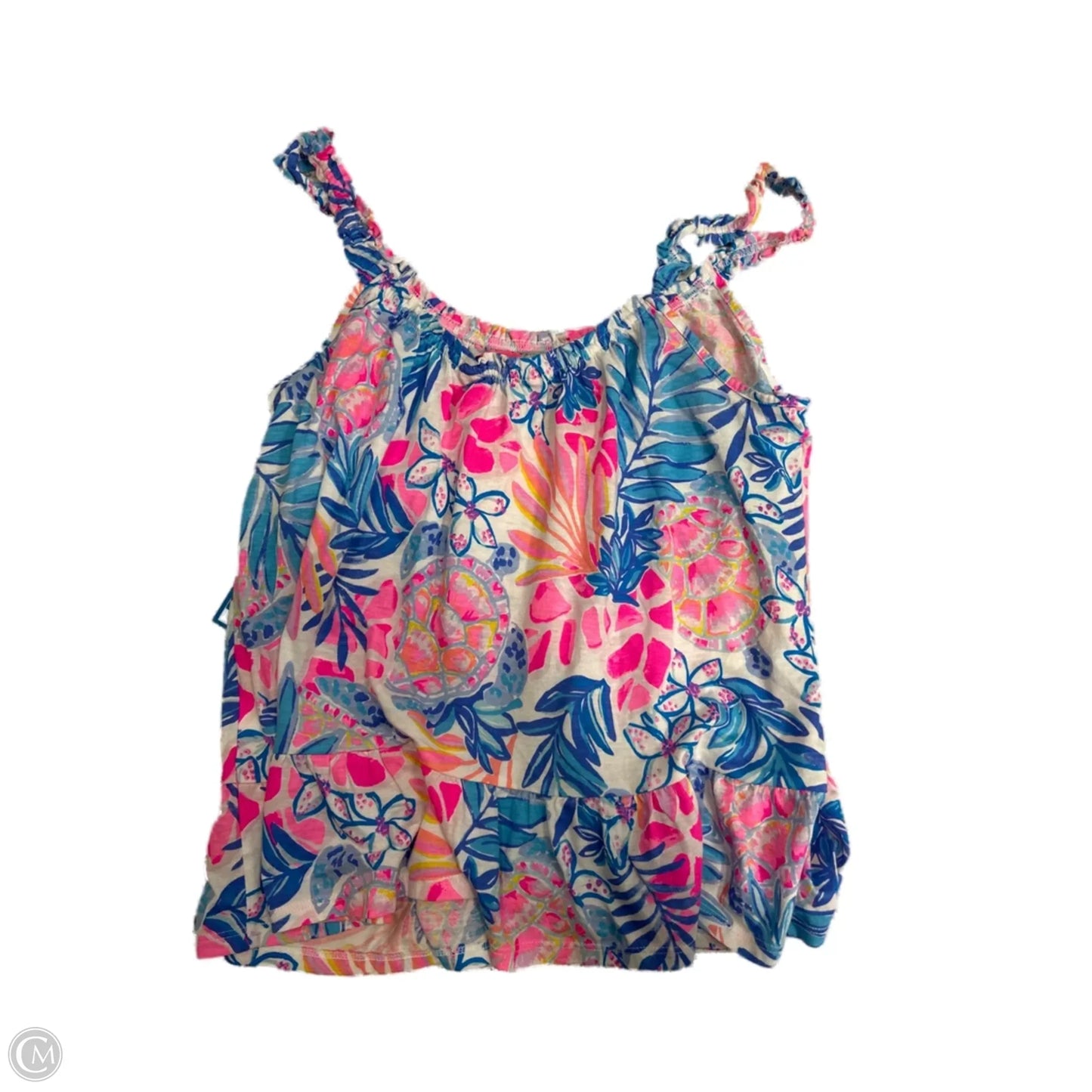 Top Sleeveless Designer By Lilly Pulitzer In Multi-colored, Size: M