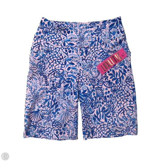 Shorts Designer By Lilly Pulitzer In Blue & Pink, Size: Xs