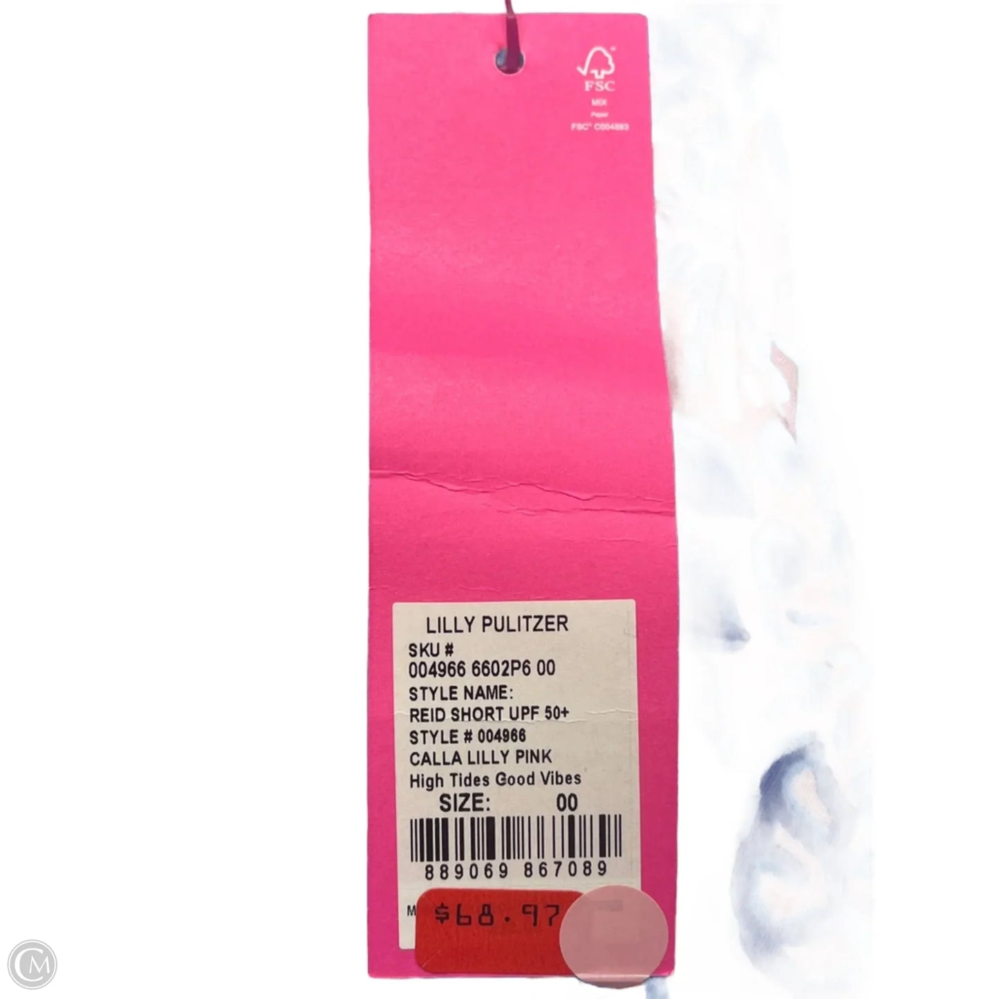 Shorts Designer By Lilly Pulitzer In Blue & Pink, Size: Xs