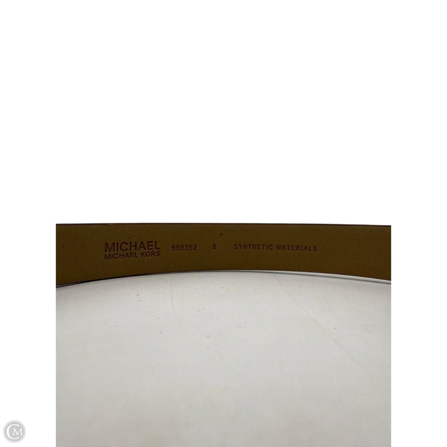 Belt Designer By Michael Kors, Size: Small