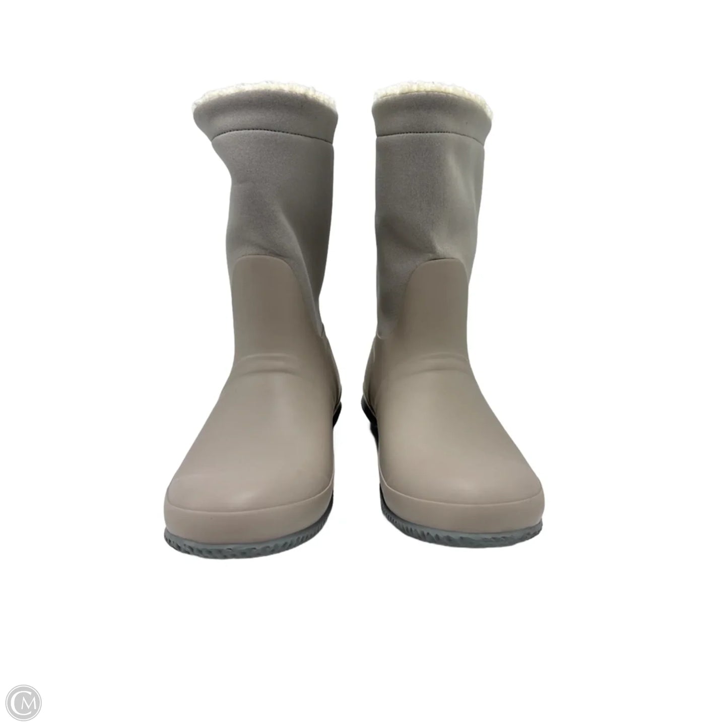 New! Boots Ankle Flats By Hunter In Grey, Size: 8