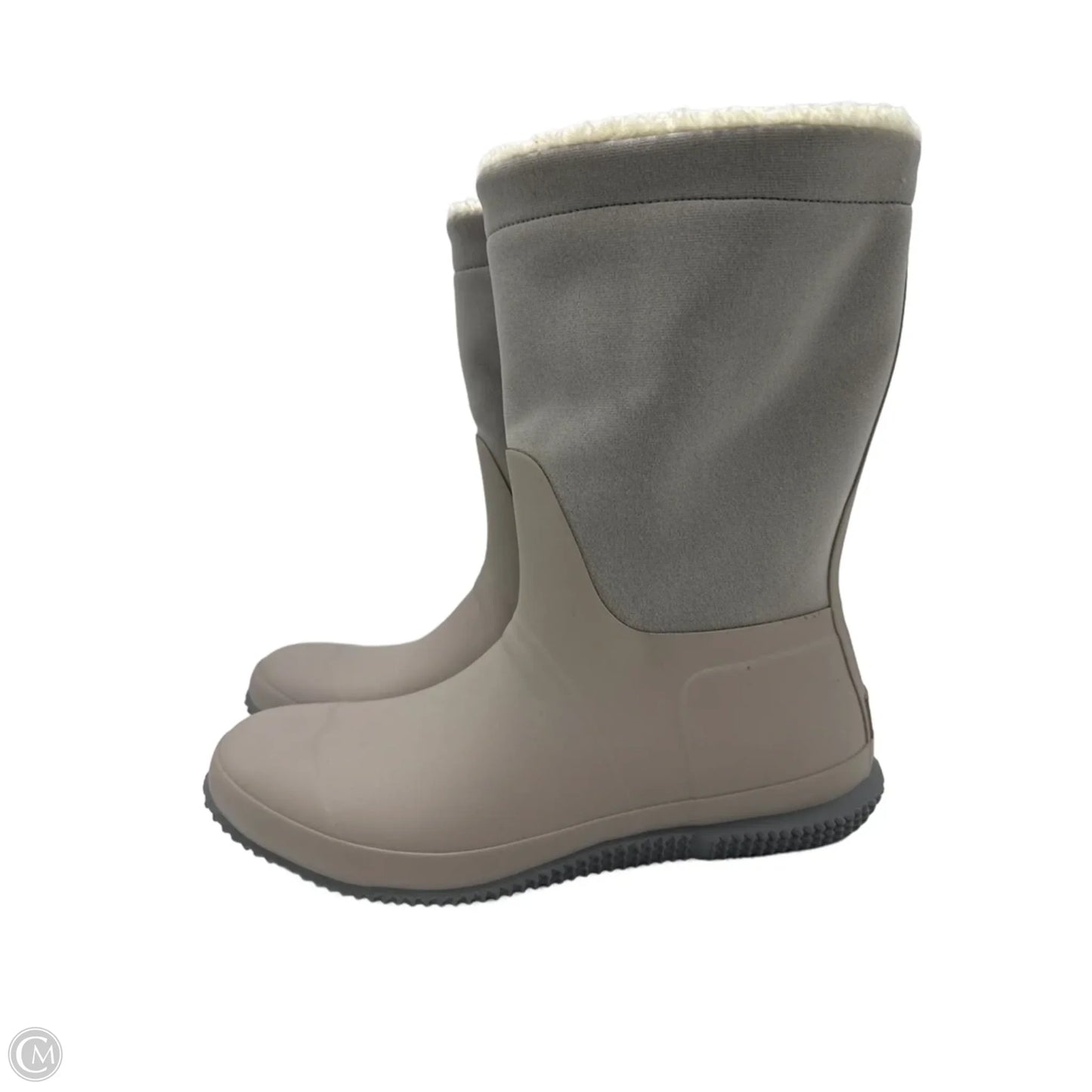 New! Boots Ankle Flats By Hunter In Grey, Size: 8