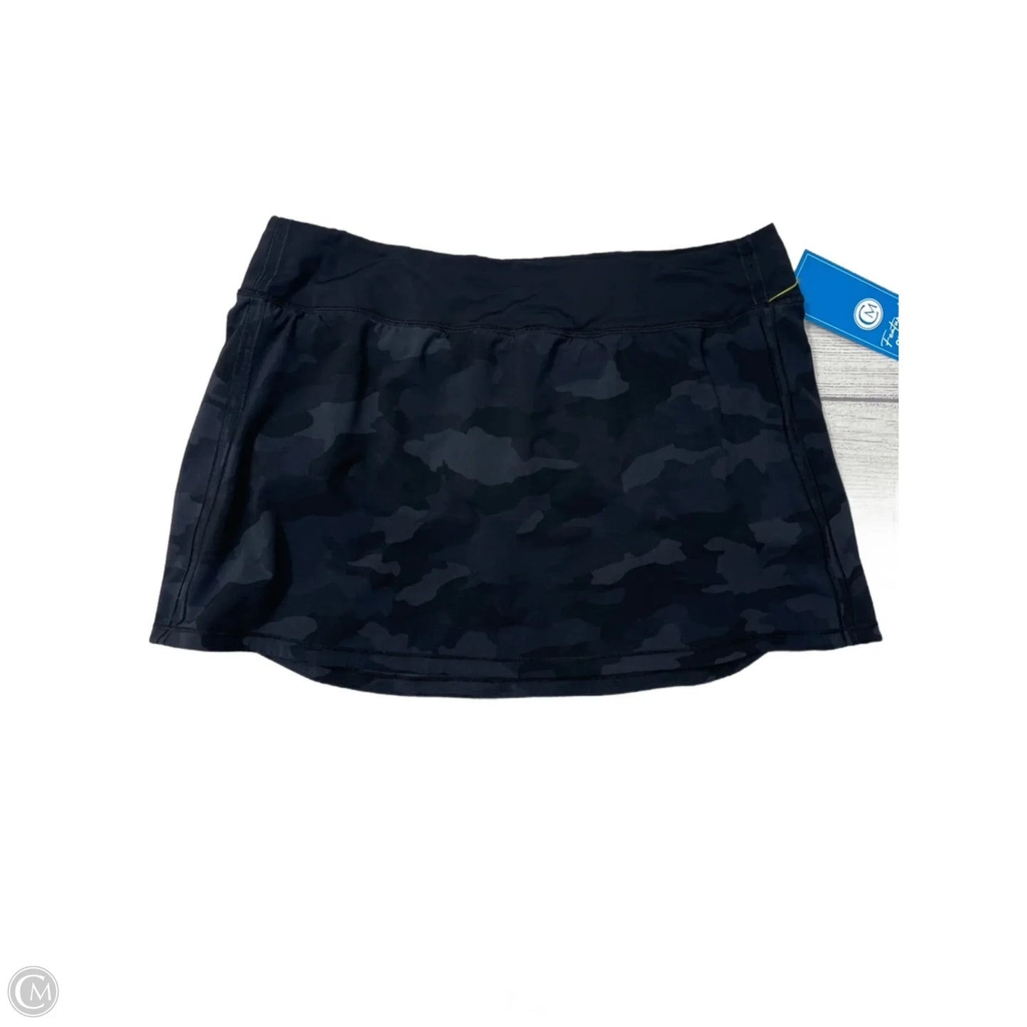 Athletic Skort By Lululemon In Camouflage Print, Size: L