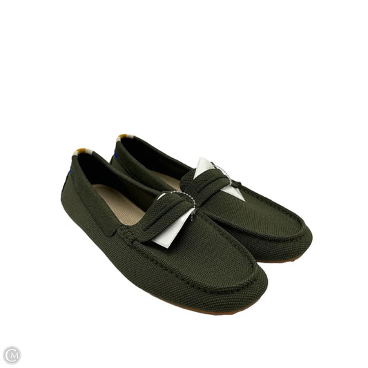 Shoes Designer By Rothys In Green, Size: 9
