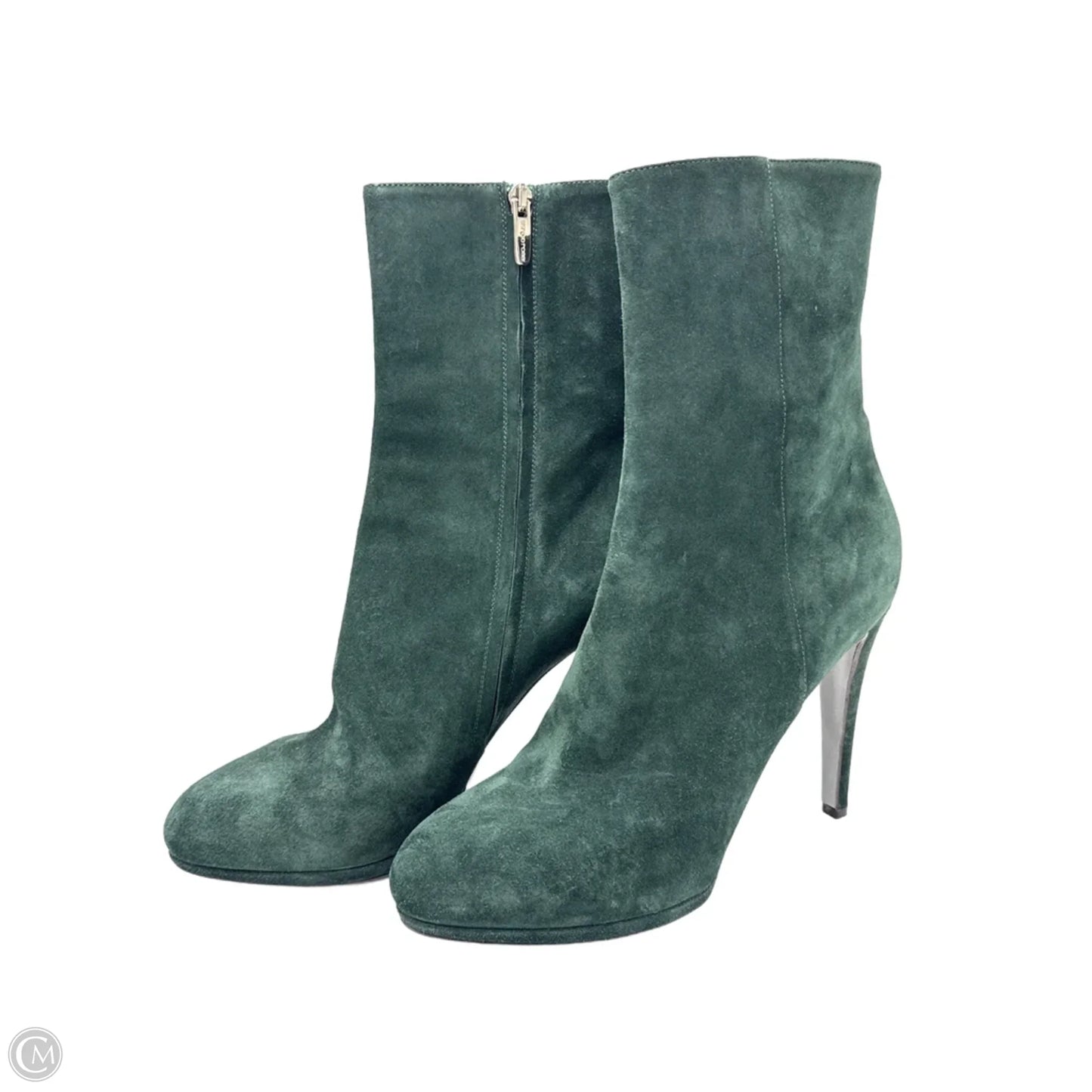 Shoes Designer By Sergio Rossi In Green, Size: 11