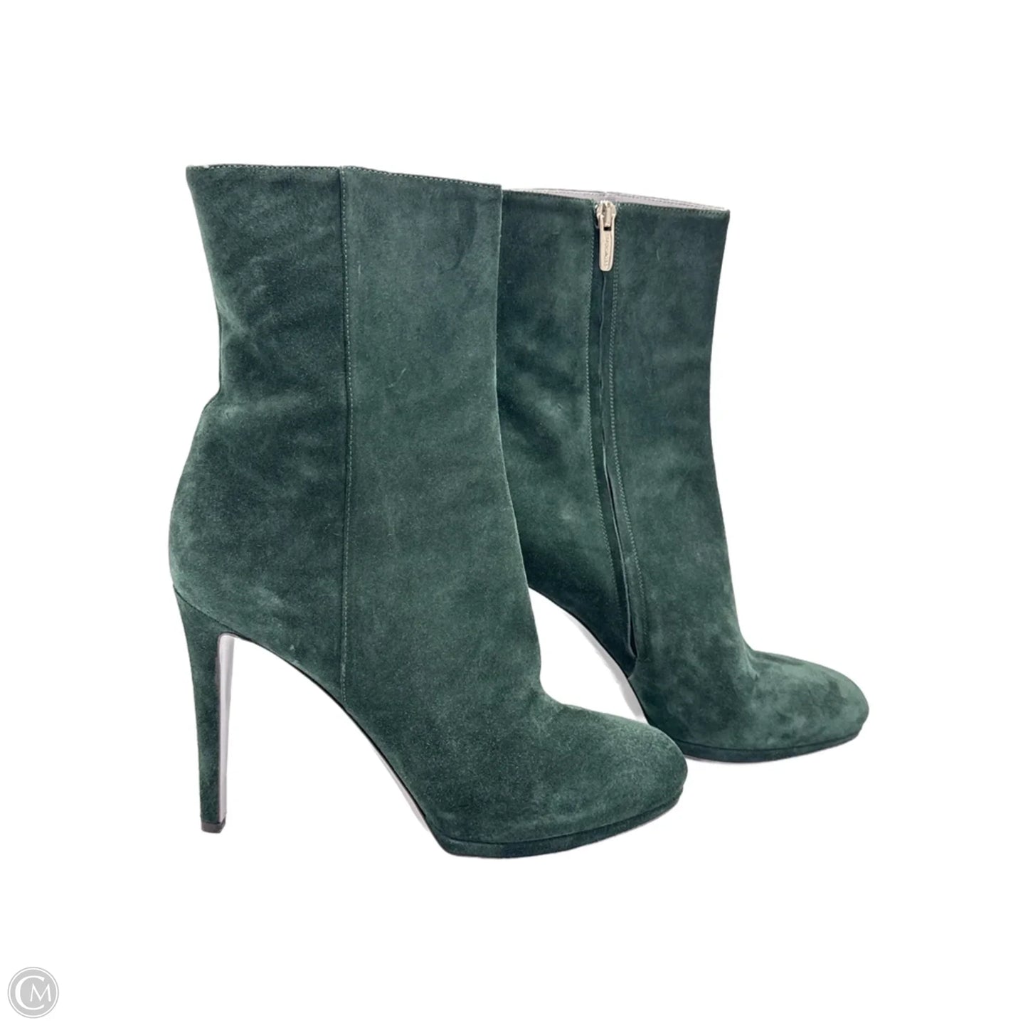 Shoes Designer By Sergio Rossi In Green, Size: 11