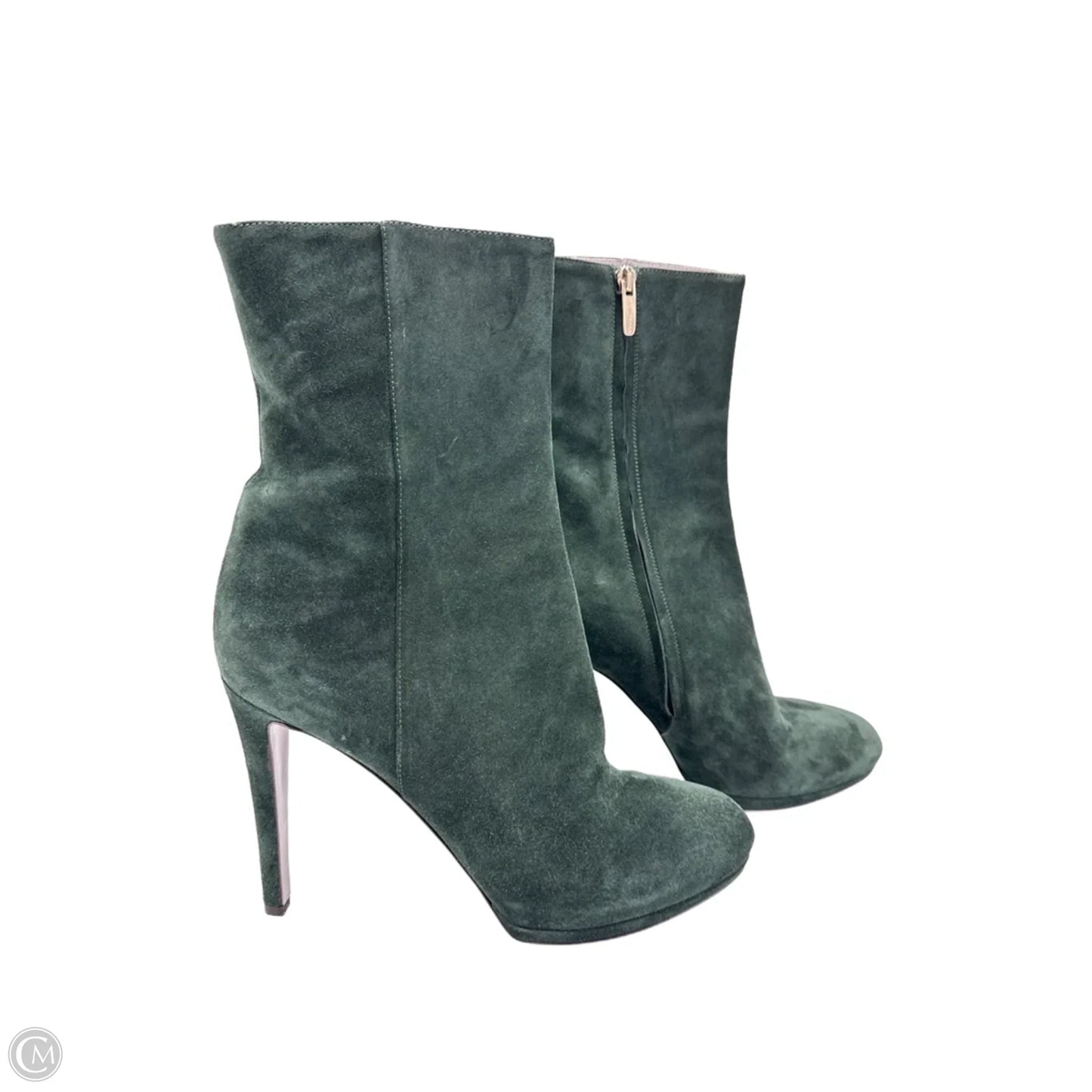 Shoes Designer By Sergio Rossi In Green, Size: 11