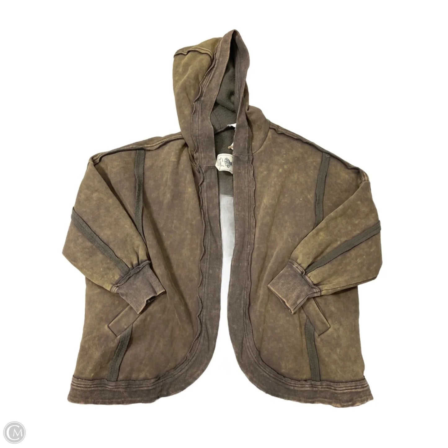 Cardigan By Easel In Tie Dye Print, Size: S