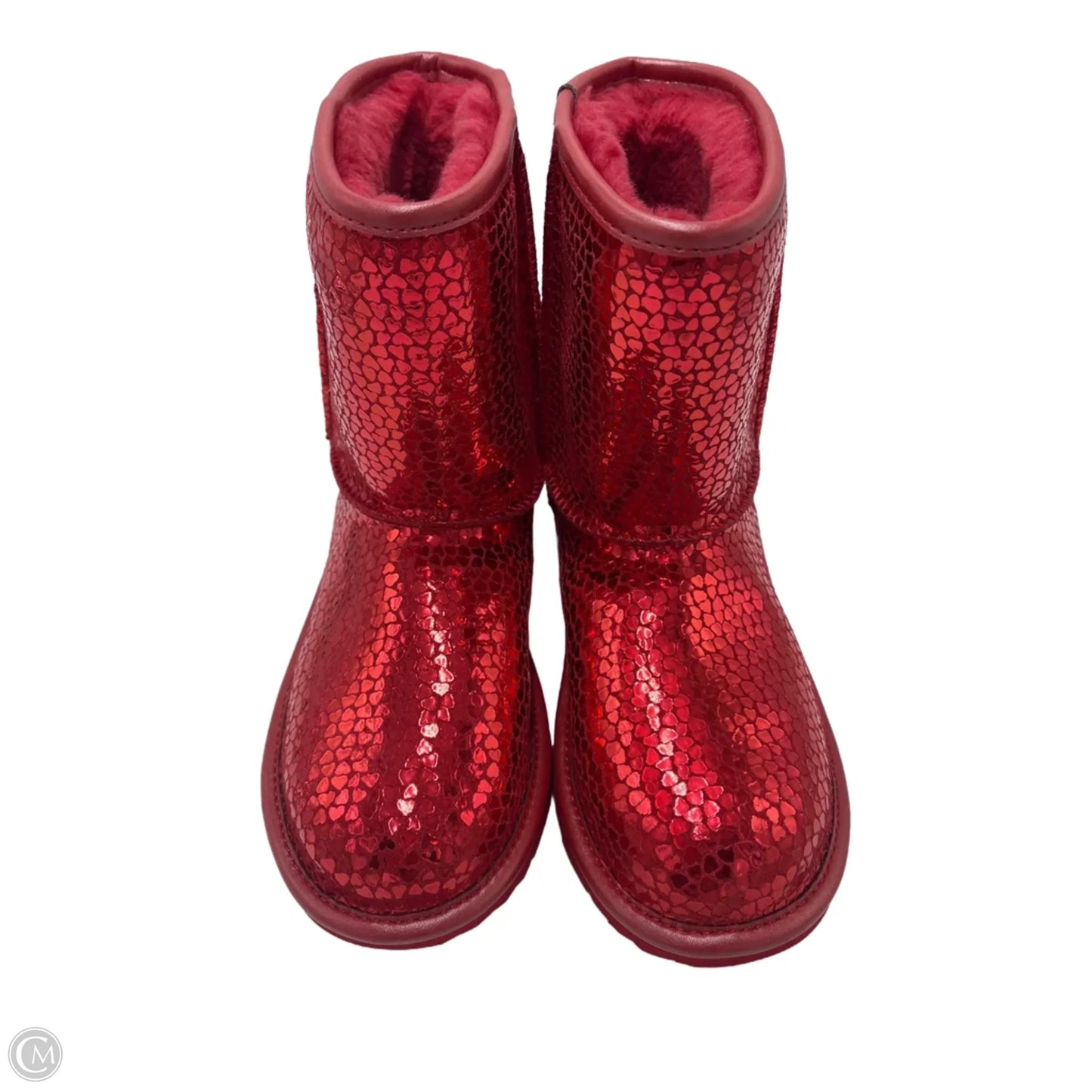 Boots Designer By Ugg In Red, Size: 5