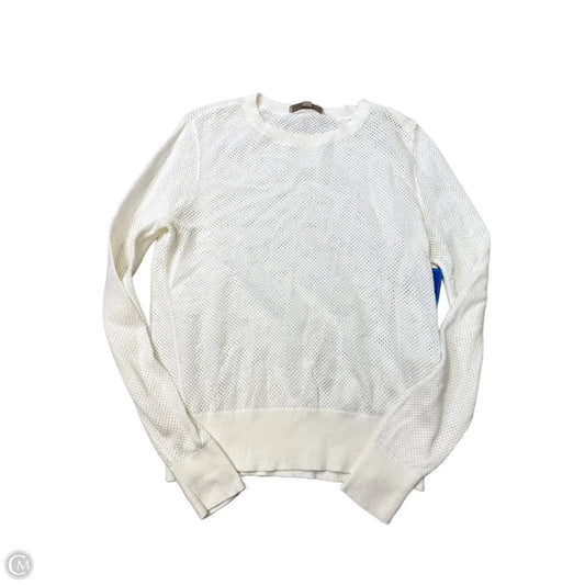 Sweater By Loft In White, Size: M