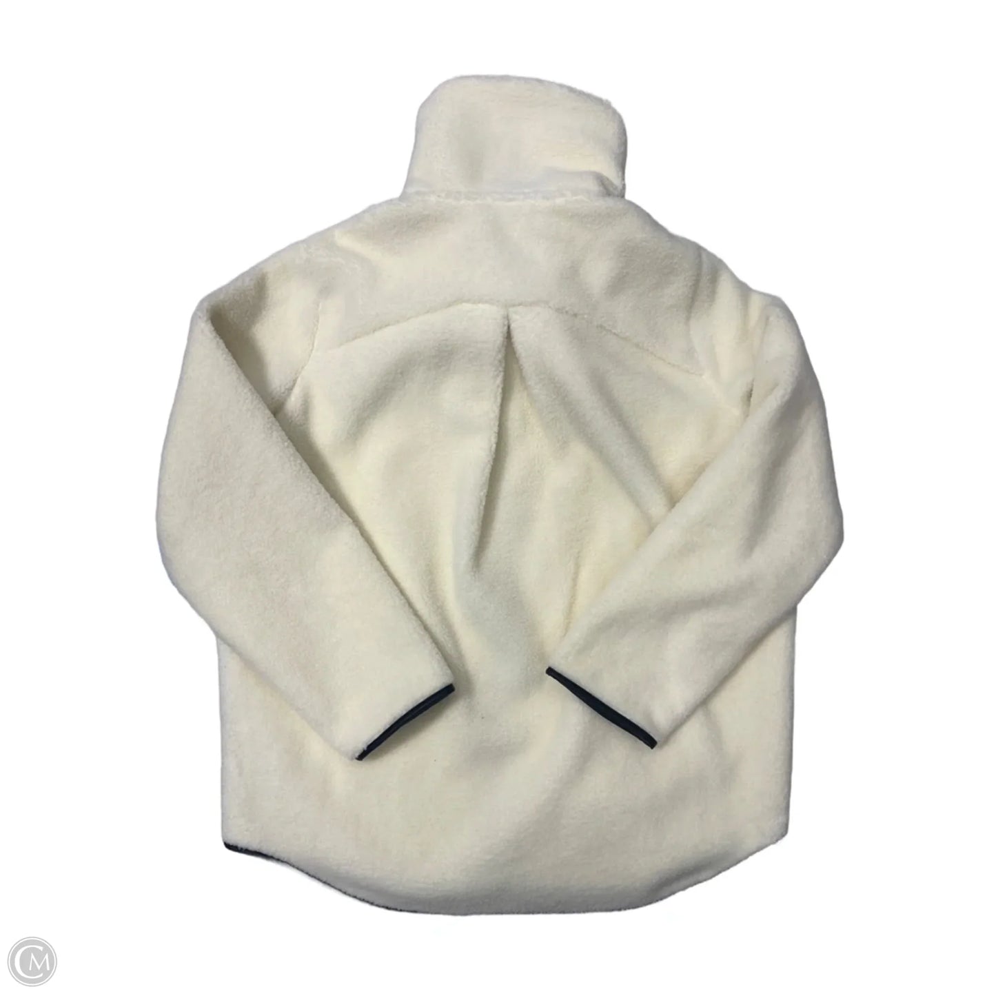 Jacket Faux Fur & Sherpa By Spanx In Cream, Size: M