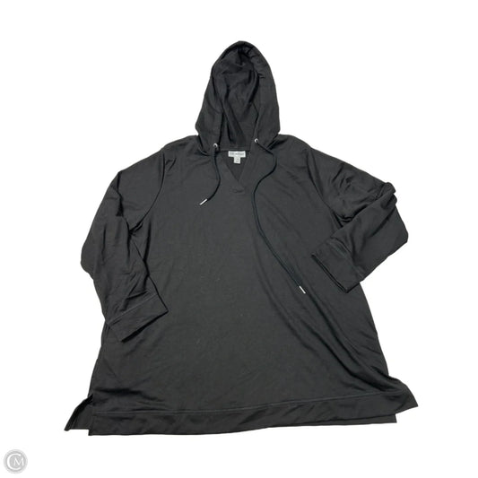 Top Long Sleeve By Catherines In Black, Size: 1x