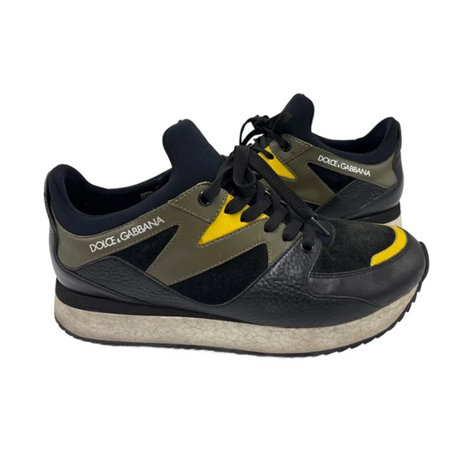 Dolce And Gabbana Daymaster Luxury Trainer Shoes, Size: 8.5