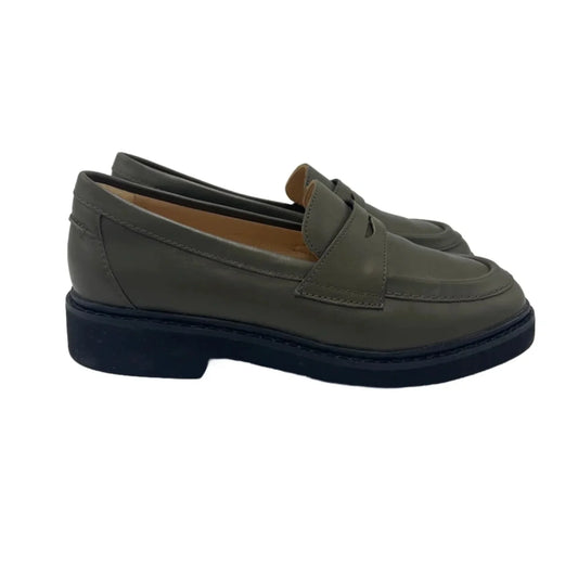 Shoes Flats By Clarks In Green, Size: 8.5