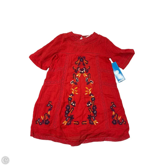 Dress Casual Short By Free People In Red, Size: Xs