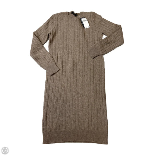 New! Dress Sweater By Lauren By Ralph Lauren In Tan, Size: Lp
