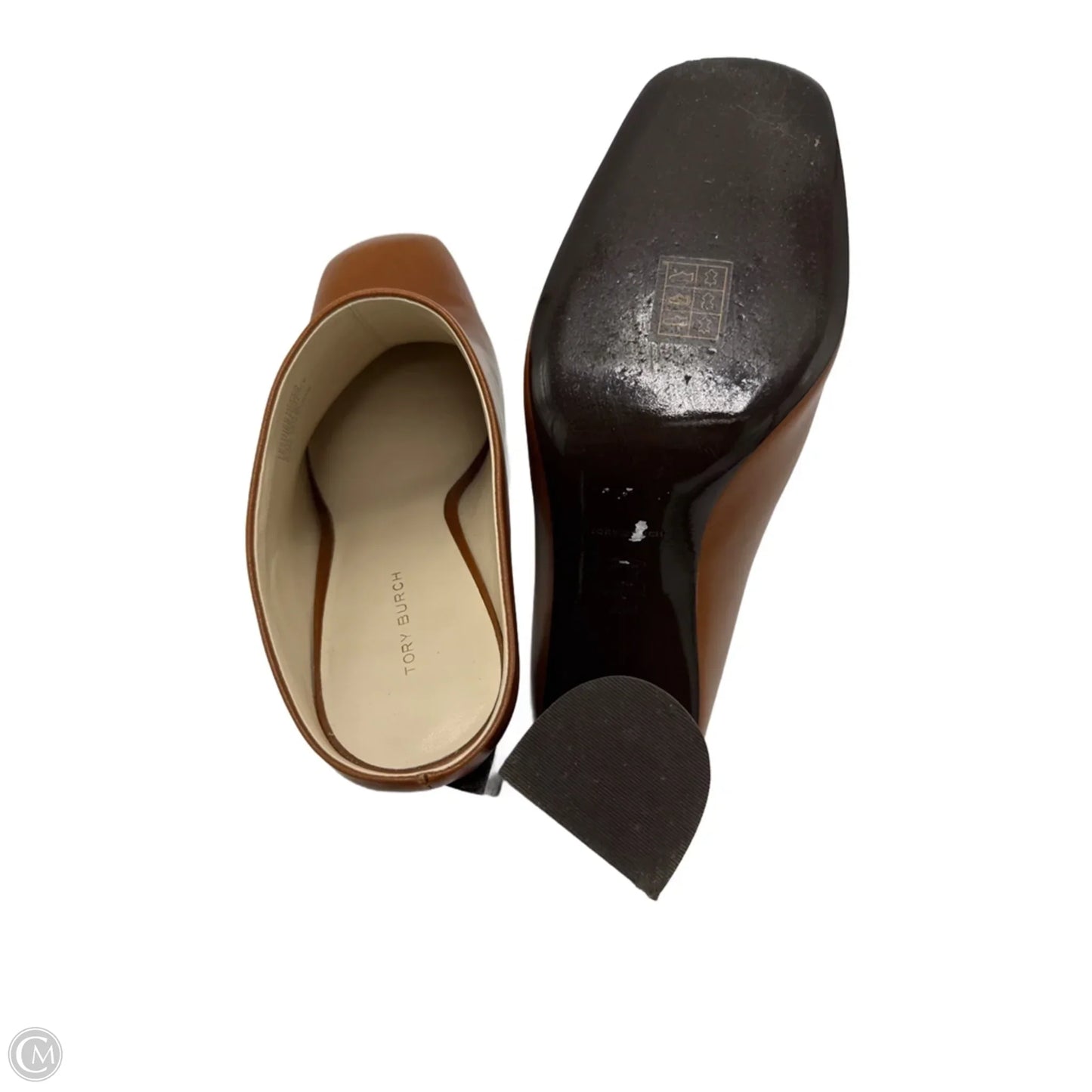 Tory Burch Twisted Mule Designer Shoes, Size: 8.5