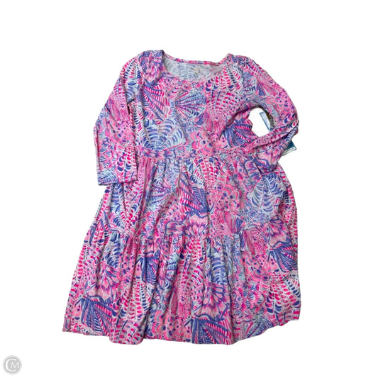 Dress Designer By Lilly Pulitzer In Pink & Purple, Size: S