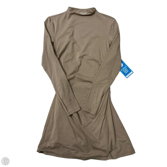 Dress Casual Short By Abercrombie And Fitch In Tan, Size: Xsp
