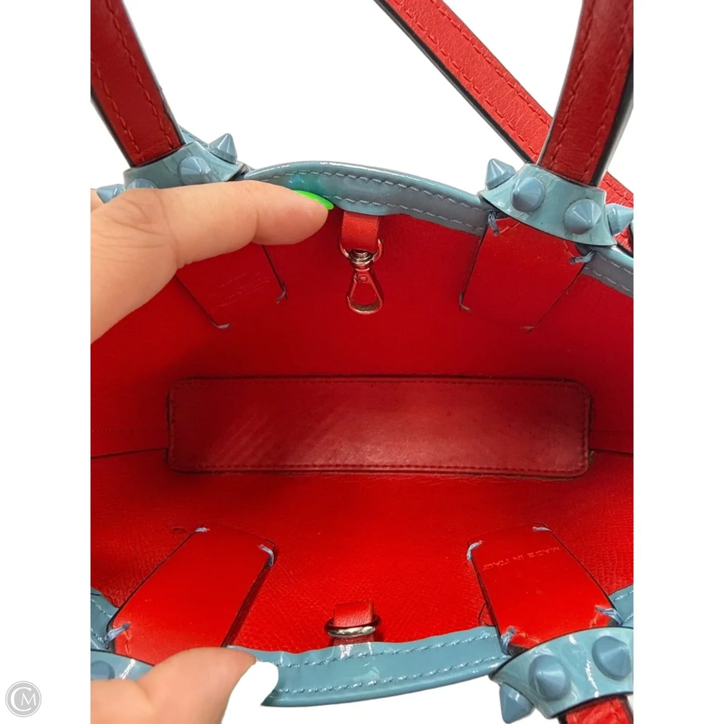 Christian Louboutin Nano Cabata E/W Tote  Luxury Handbag
