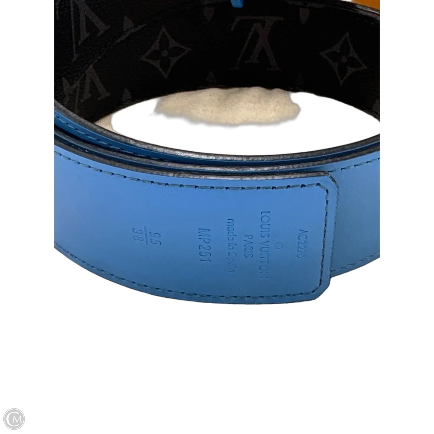 Louis Vuitton Optic Reversible Luxury Belt, Size: 38/95