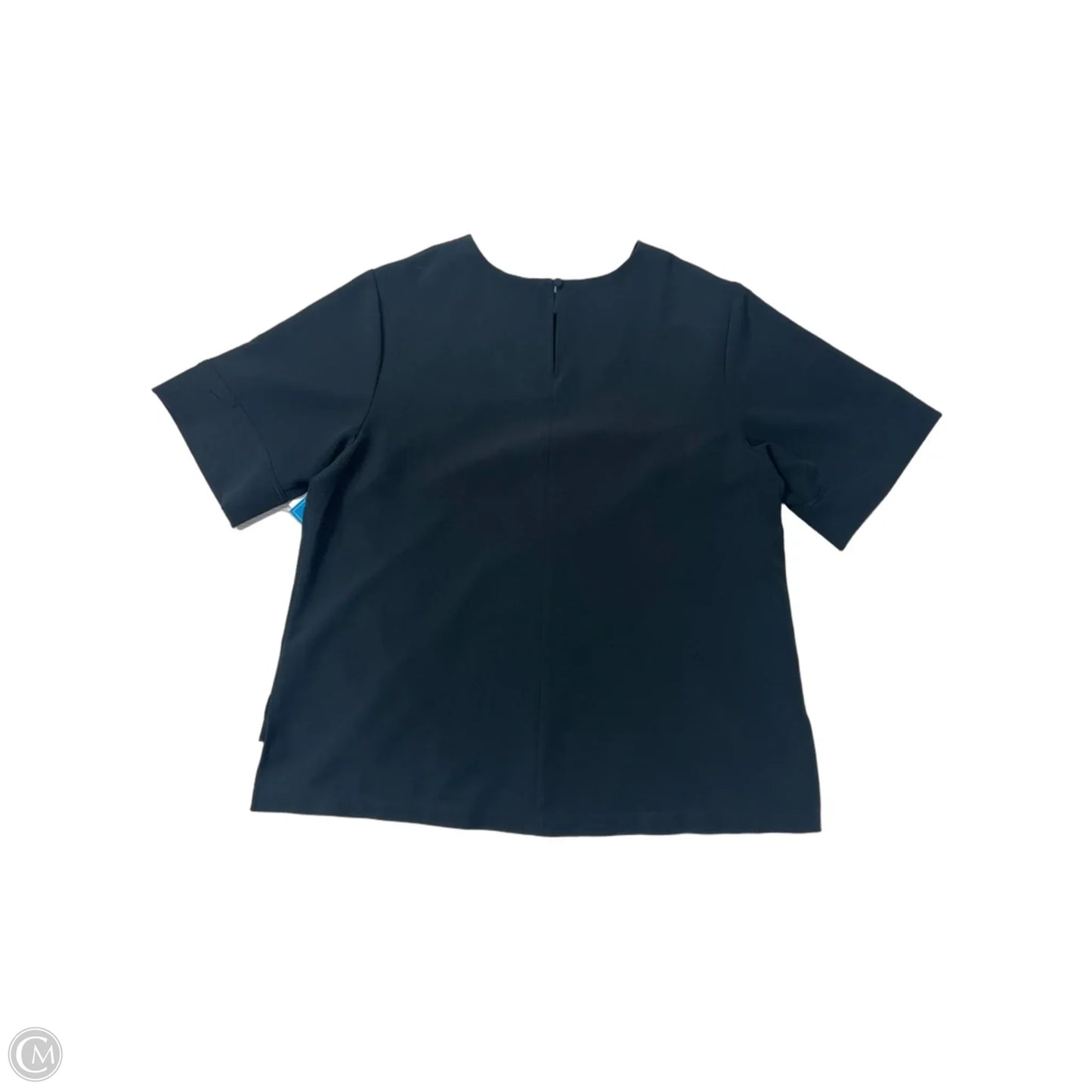 Top Short Sleeve By Brass In Black, Size: 1x