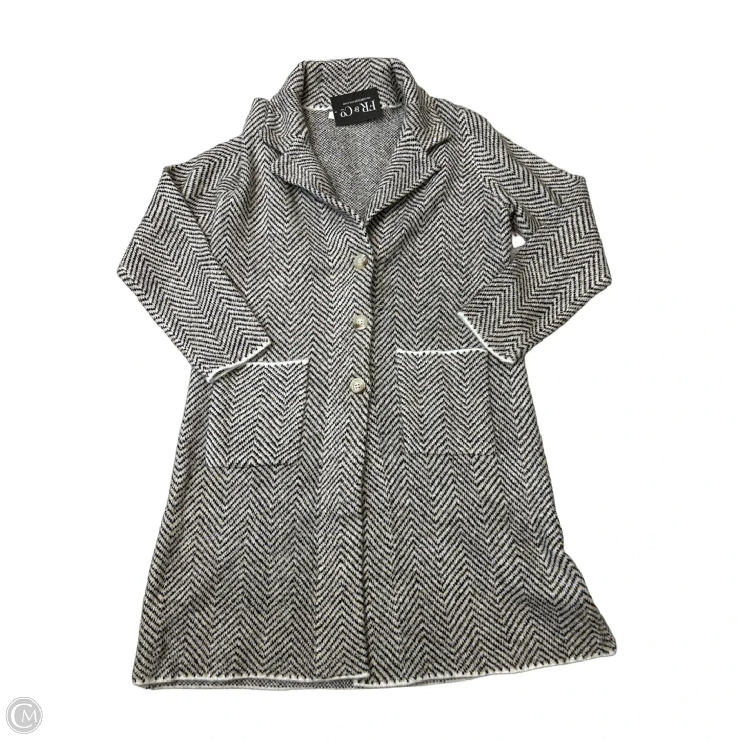 New! Jacket Other By Lovestitch In Chevron Pattern, Size: L