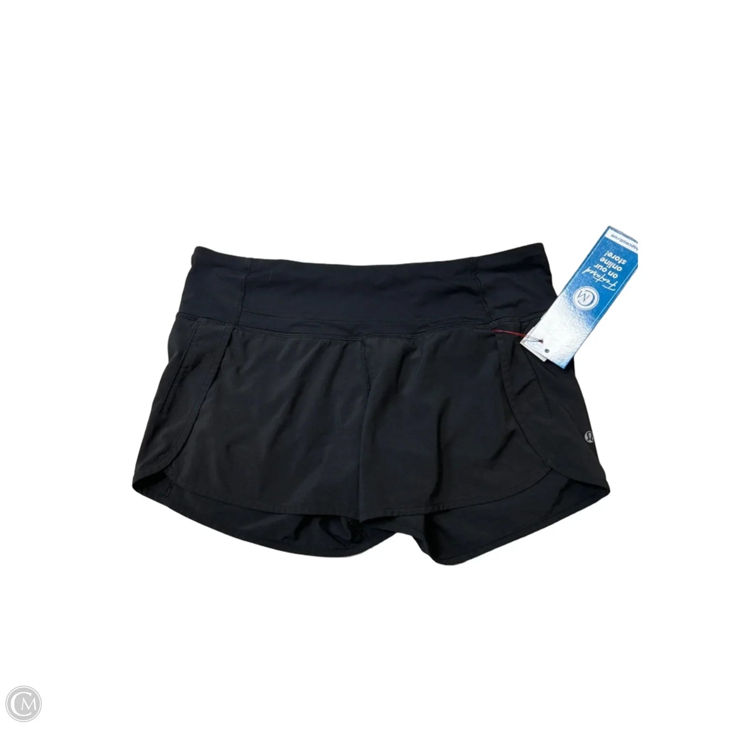 Athletic Shorts By Lululemon In Black, Size: M