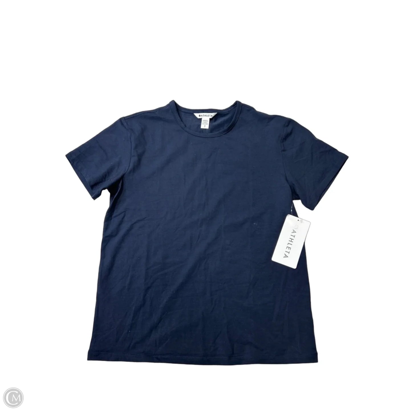 New! Essential Long Tee By Athleta In Navy, Size: S