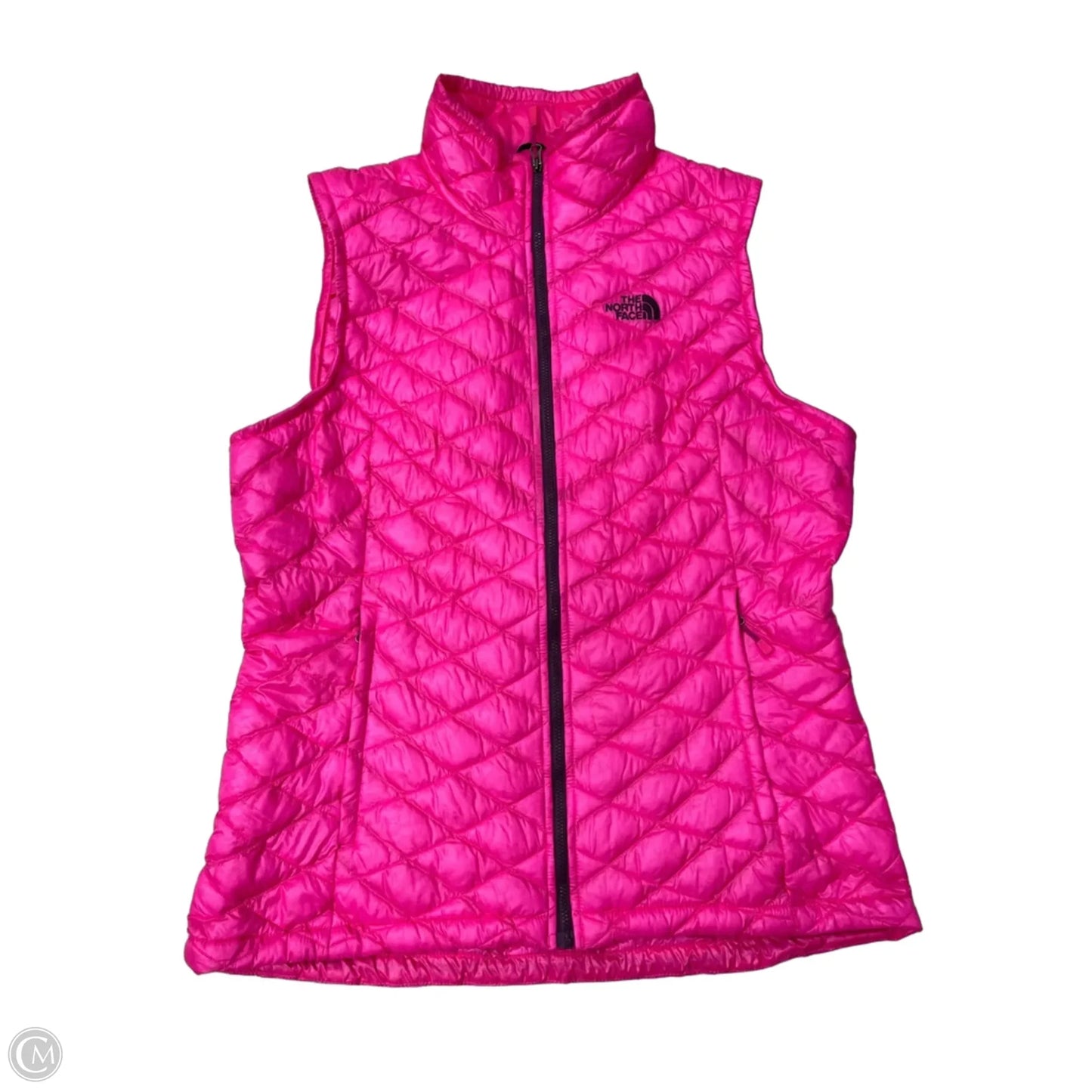 Vest Puffer & Quilted By The North Face In Pink, Size: L